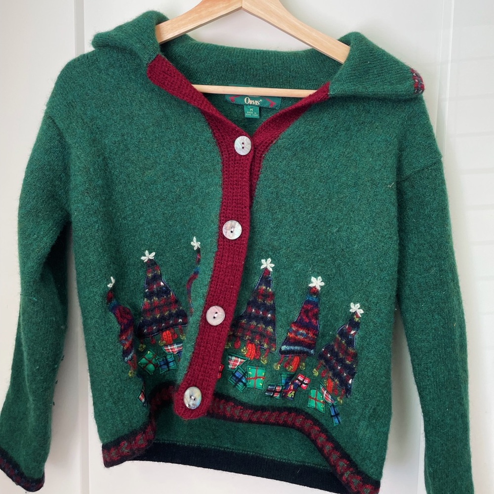 Vintage Wool Christmas Sweater